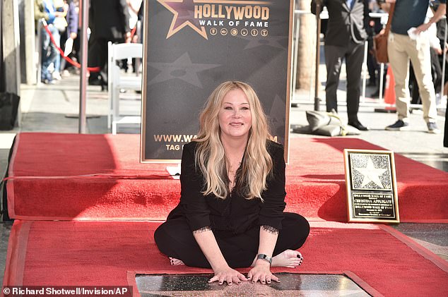 The Dead To Me actress also reflected on her MS battle in an excerpt of her 2026 memoir You With The Sad Eyes that was published in The Guardian in March. 'One of the worst side-effects of the illness is the exhaustion,' Applegate candidly wrote; seen in Hollywood in 2022