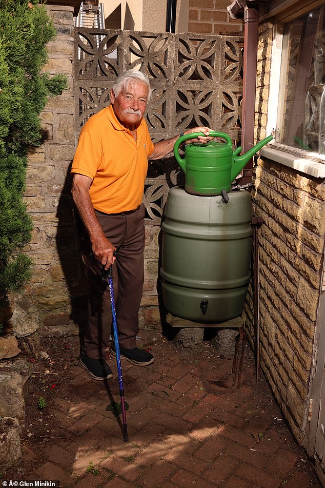 Stuart confessed to spending up to 16 hours a day, and tens of thousands of pounds over the years, tending his lawn