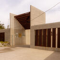 © Rodolfo Lopez Castillo Abejas Sports and Recreation Center / border arquitectos - Exterior Photography, Wood, Concrete