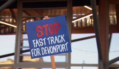 Devonport residents fired up over proposed eight-storey development