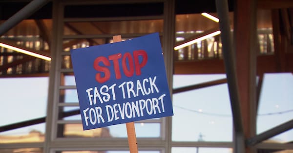 Devonport residents fired up over proposed eight-storey development