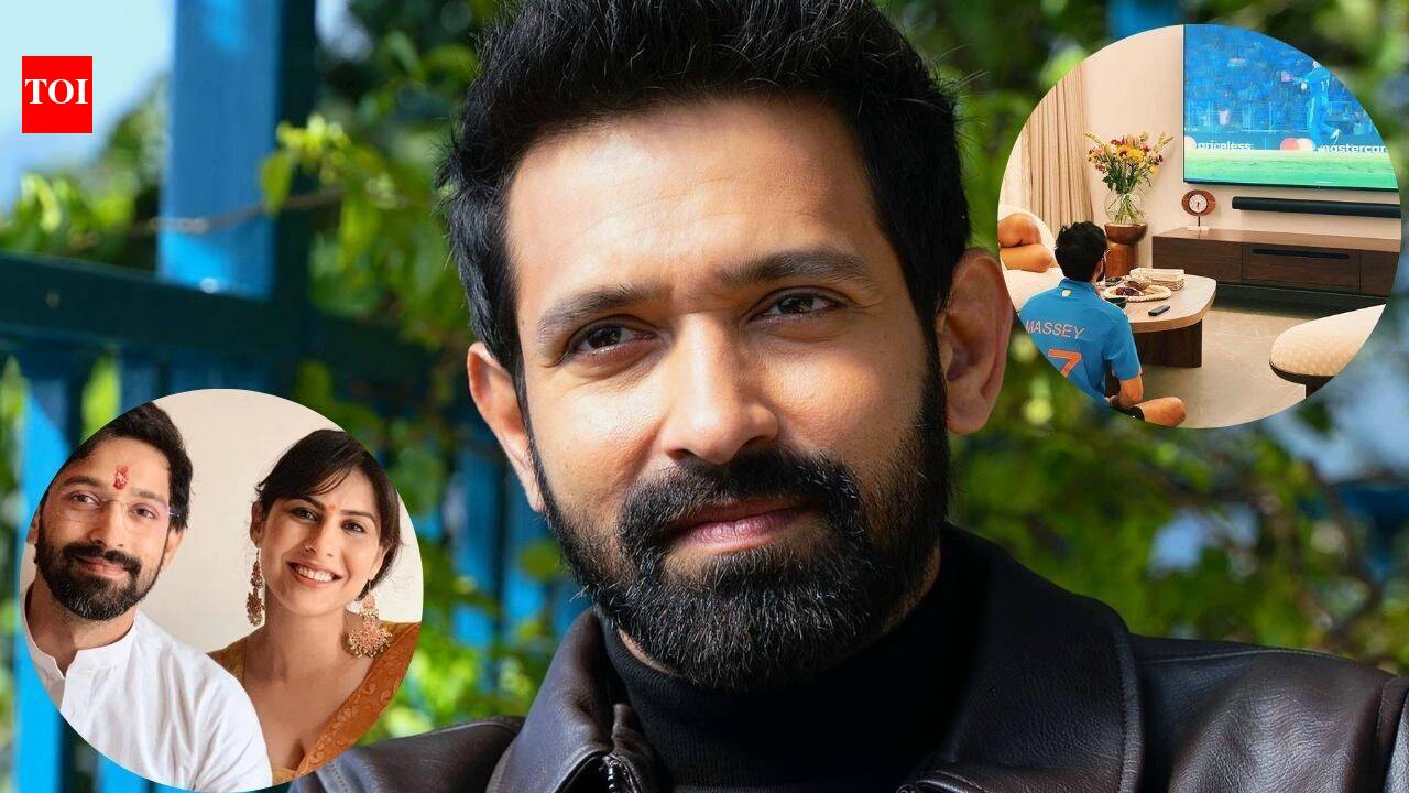 Vikrant Massey Home: Inside Vikrant Massey’s Madh Island home with wife Sheetal Thakur features a stunning balcony with 180-degree Arabian Sea view, boho interiors and a gorgeous balcony | Hindi Movie News