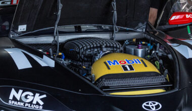 Upgraded Toyota V8 Supercars engine set for first laps at Perth ride day