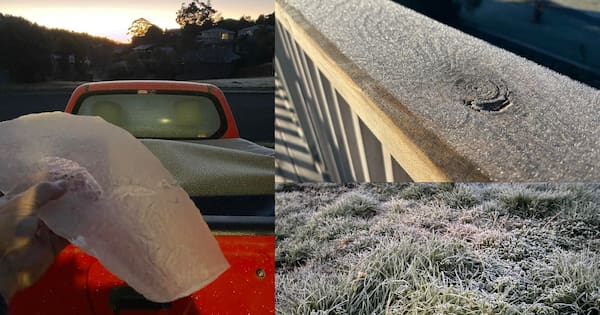 North Island town registers near-record low as cold snap bites