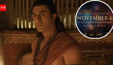 'Ramayana': Makers release English trailer of Ranbir Kapoor, Sai Pallavi and Yash starrer; announce November 6 as release date - WATCH |