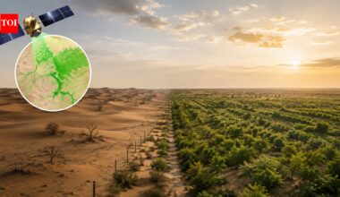 China planted trees the Taklamakan Desert for nearly 50 years. Satellites now show the landscape is capturing more carbon than it releases | World News