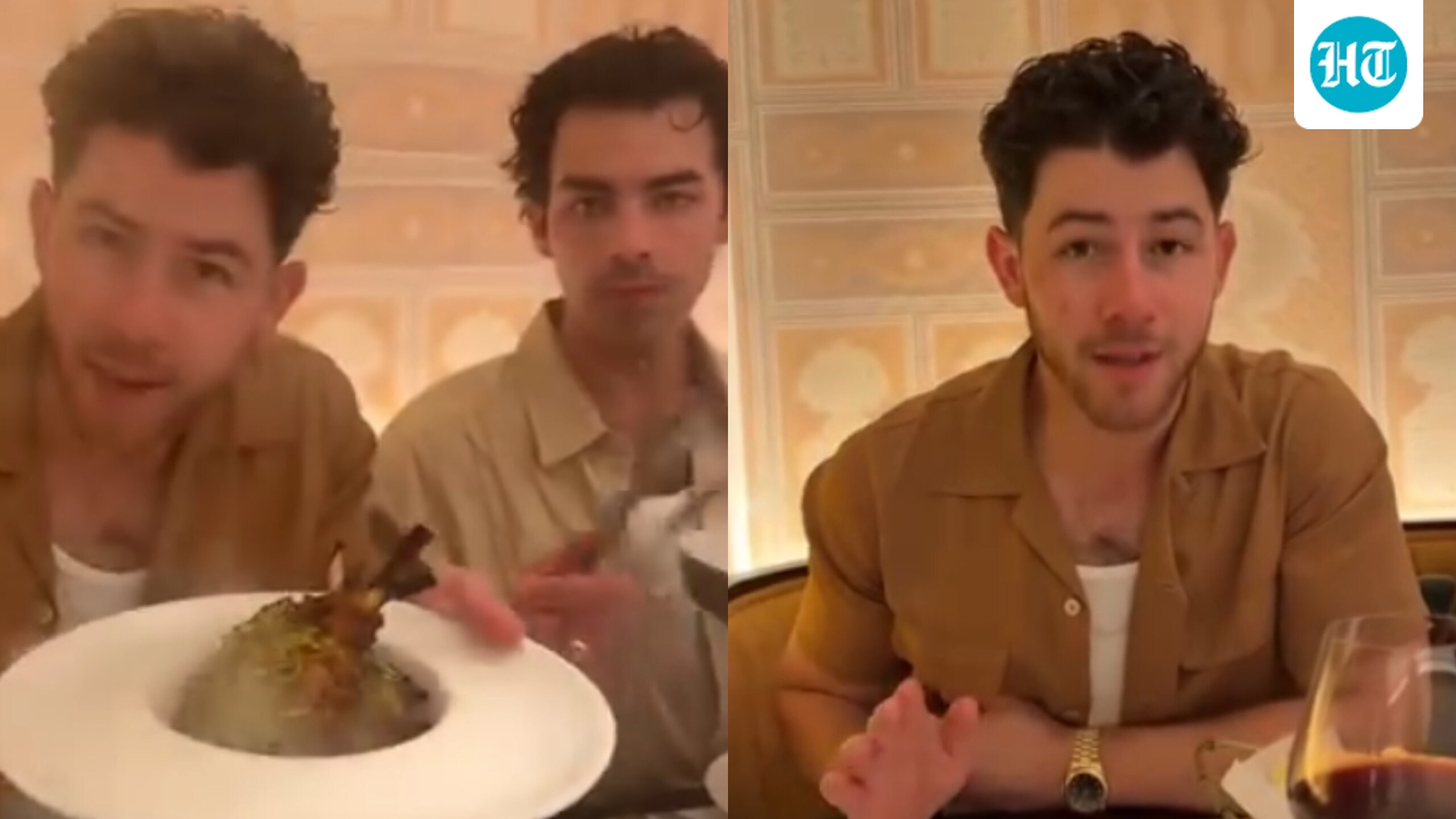 Nick Jonas enjoys onion bhajia, murgh makhani with brother Joe Jonas; fans call him ‘more Indian than Priyanka Chopra’