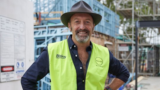 The Block architect Julian Brenchley, who has been designing homes for the reality show since 2003.