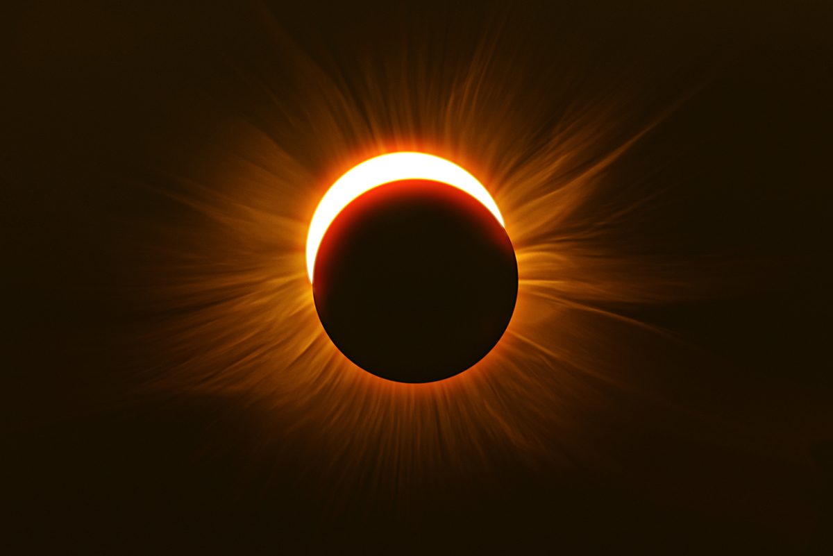 We get solar eclipses because the Sun and the Moon appear to be the same size in the sky, from Earth. Credit: Matt Anderson Photography / Getty Images