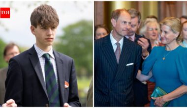 James, 18, Earl of Wessex, passes A-levels, to study rural land management at Royal Agricultural University after working as a farmhand at King Charles’ Sandringham estate