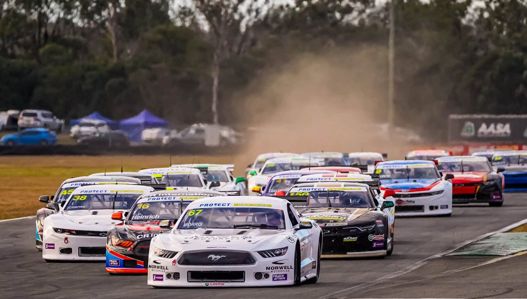 TA2 Muscle Car Series announces sensational split with AASA Race Series