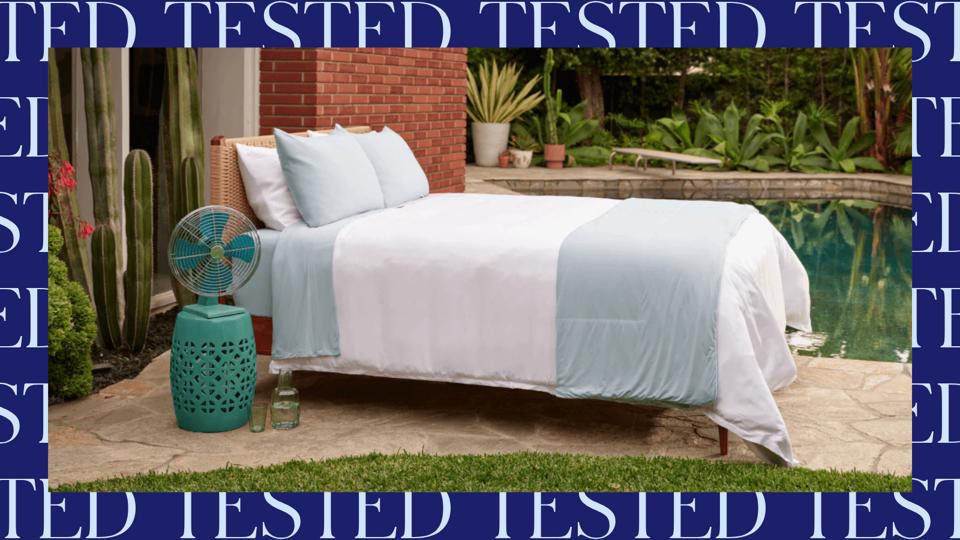 Graphic We Tested The Best Cooling Sheets To Help Soothe Hot Sleepers