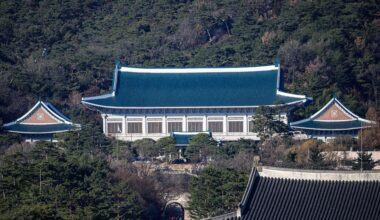 Cheong Wa Dae is seen from the National Museum of Korean Contemporary History in central Seoul, in this December 2025 photo. Korea Times photo by Shim Hyun-chul