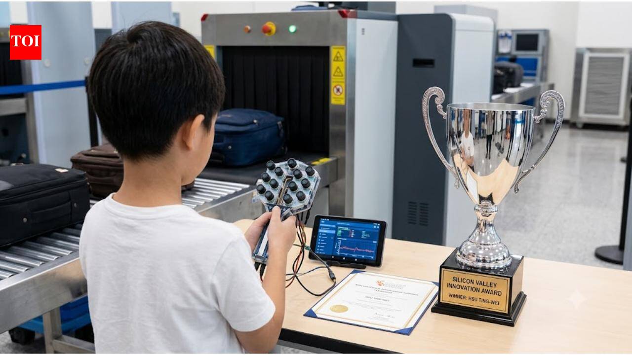 Hsu Ting-Wei : Meet 10-year-old Hsu Ting-wei, winner of top Silicon Valley invention award, for building an AI 'electronic nose' that samples air behind X-ray baggage scanners |