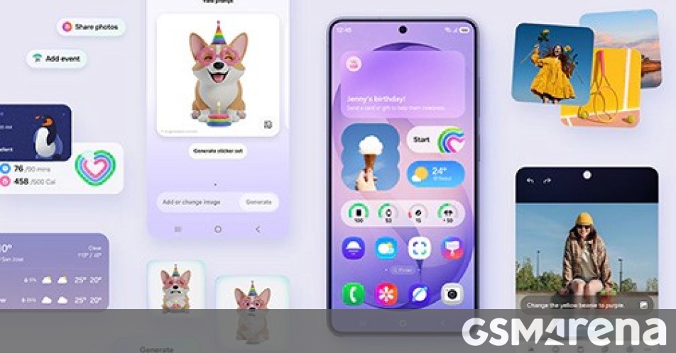 Samsung's One UI 9.5 might use AI to let you design custom widgets, leak shows