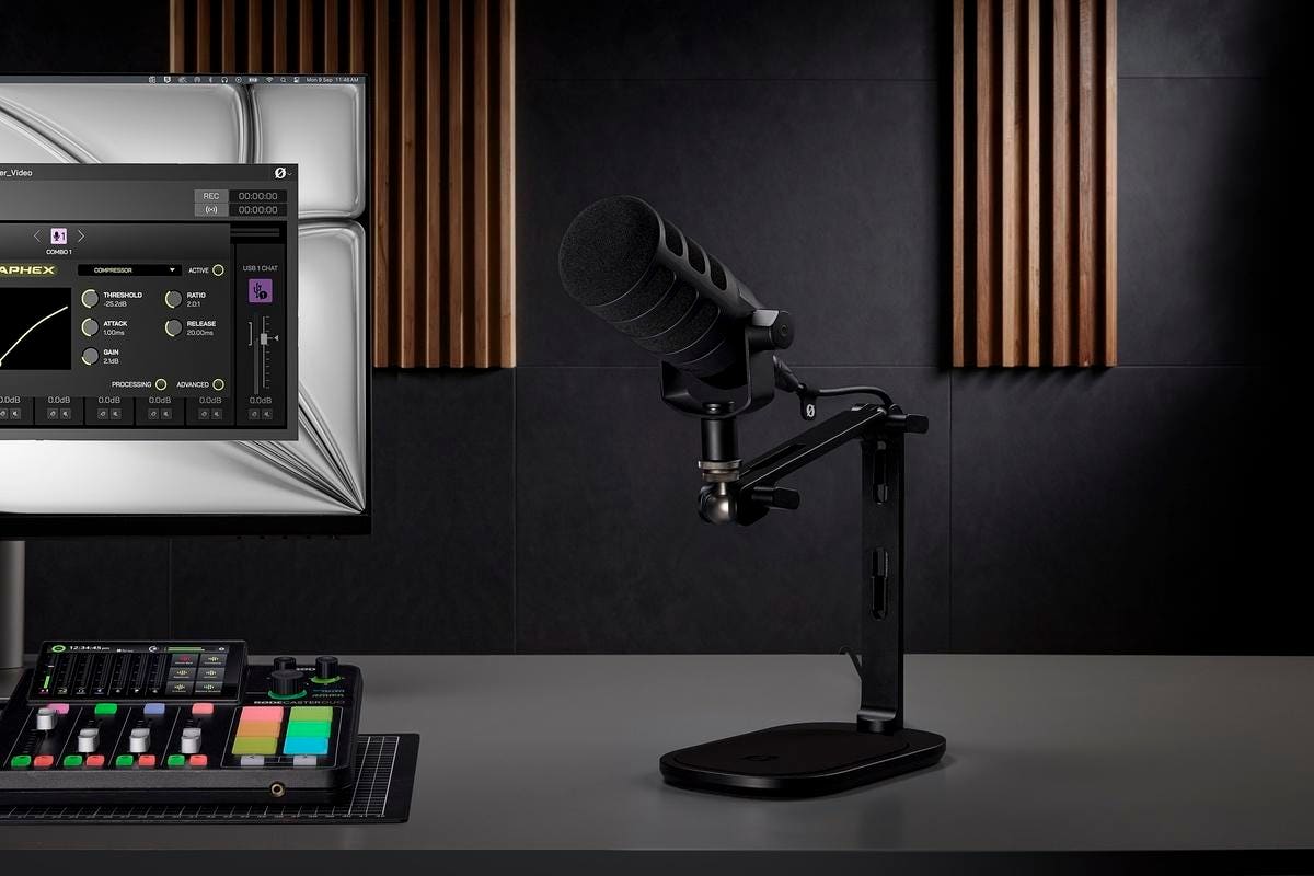 RØDE Reveals New Heavyweight Desktop Mic Stand For Content Creators