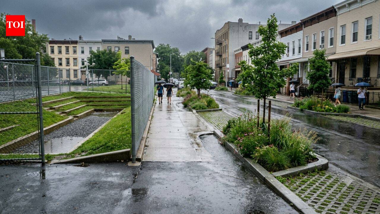New York’s $95 million flood plan will turn parks, schoolyards and streets into hidden stormwater storage, an underground defence against extreme rainfall | World News