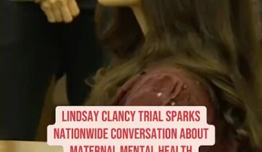 Lindsay Clancy trial sparks nationwide conversation about postpartum depression - YouTube