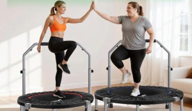 This Mini Rebounder Trampoline Has A Plethora Of Health Benefits