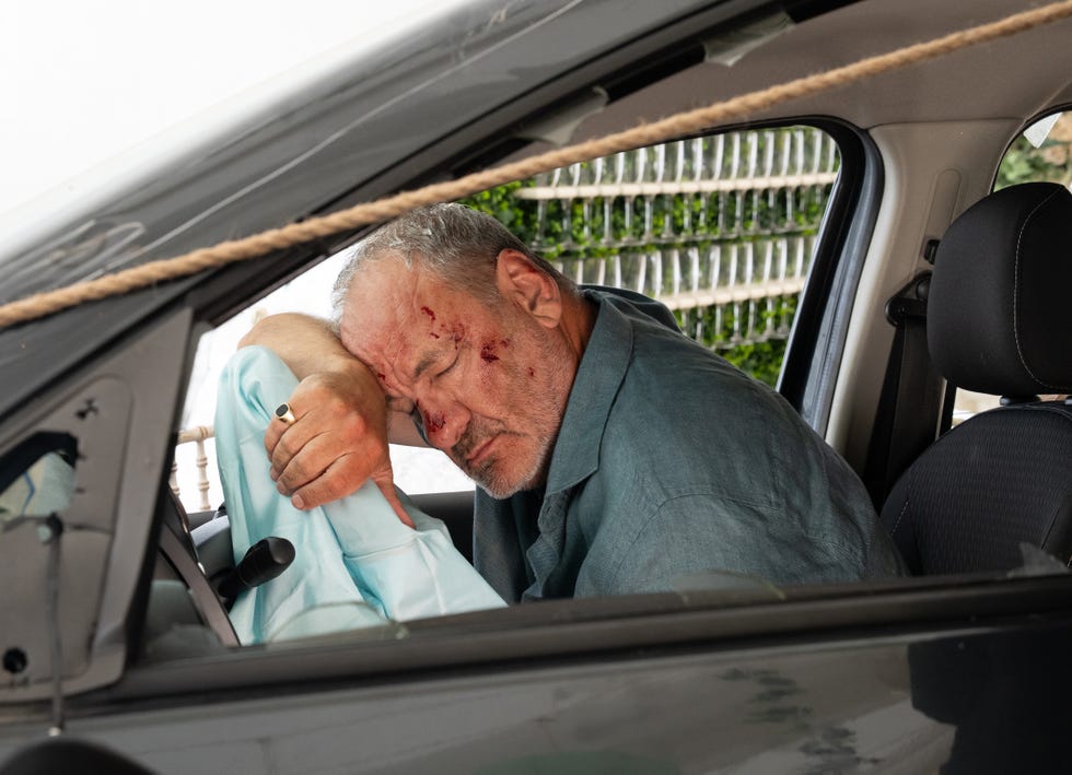 Emmerdale, Jimmy King emmerdale, jimmy king passed out at the wheel of the van