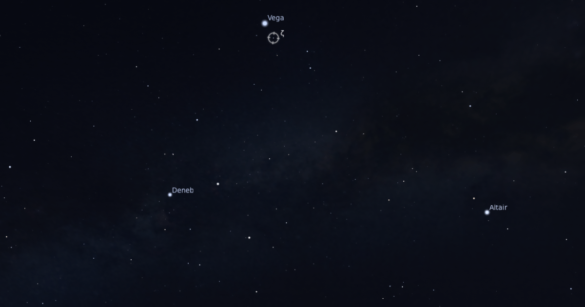 The Sky Today on Saturday, August 29: Double star Zeta Lyrae
