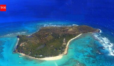 In 1978, Richard Branson bought a bare 74-acre Caribbean island for $180,000; it now shelters more than 140 animal species, including breeding lemurs and giant tortoises | World News