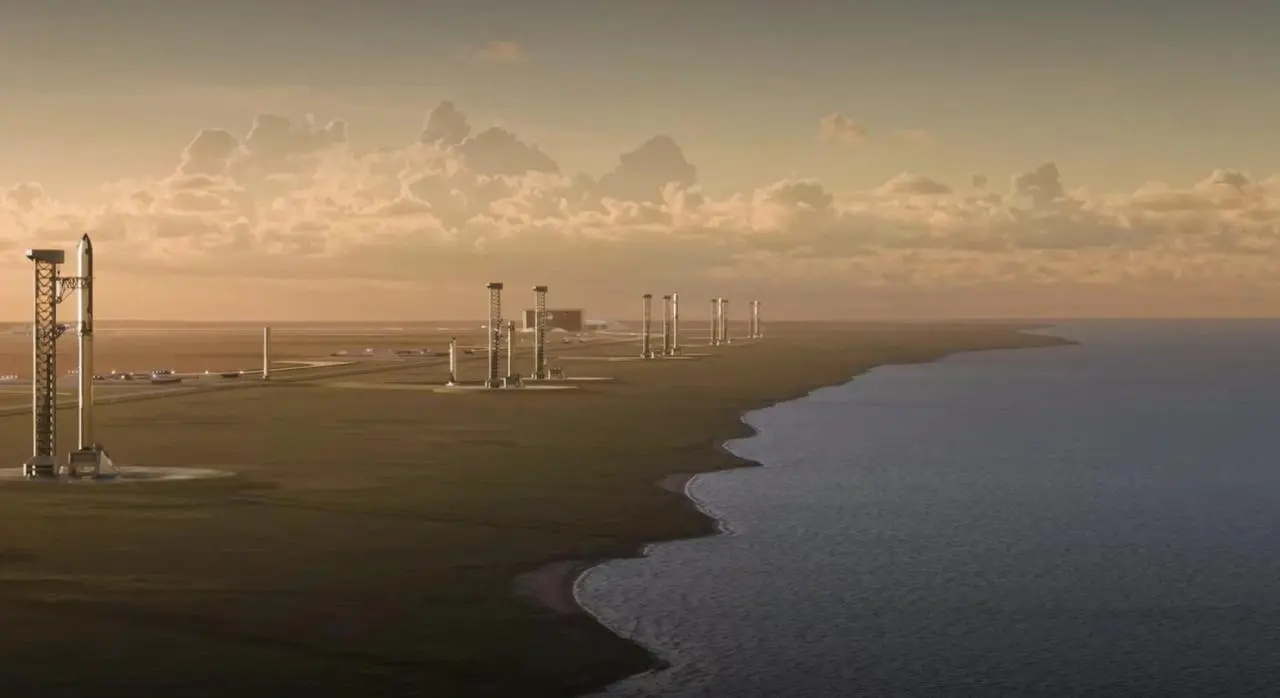 Musk's vision for this massive Louisiana spacebase