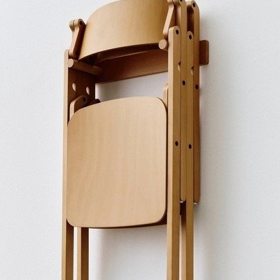 Industrial designer Gudmundur Ludvik Re-Thinks the Folding Chair