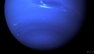 Webb telescope finds signs of ancient disaster for Neptune's moons