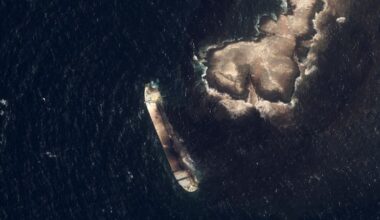 Huge oil spill off the coast of Oman now covers hundreds of square miles