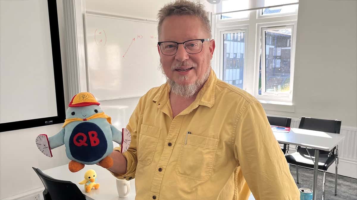 Seven writers, four physicists, one room, lots of plushies – Physics World