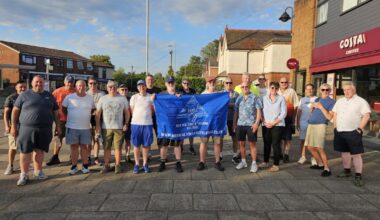 Olivia Bailey backs men’s mental health walking group