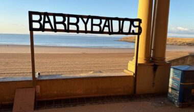 'Barrybados' artwork from 'Barry Banksy' appears overnight