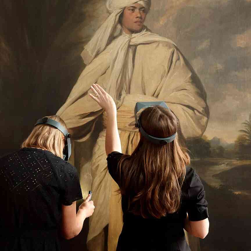 Hidden details of 250-year-old masterpiece