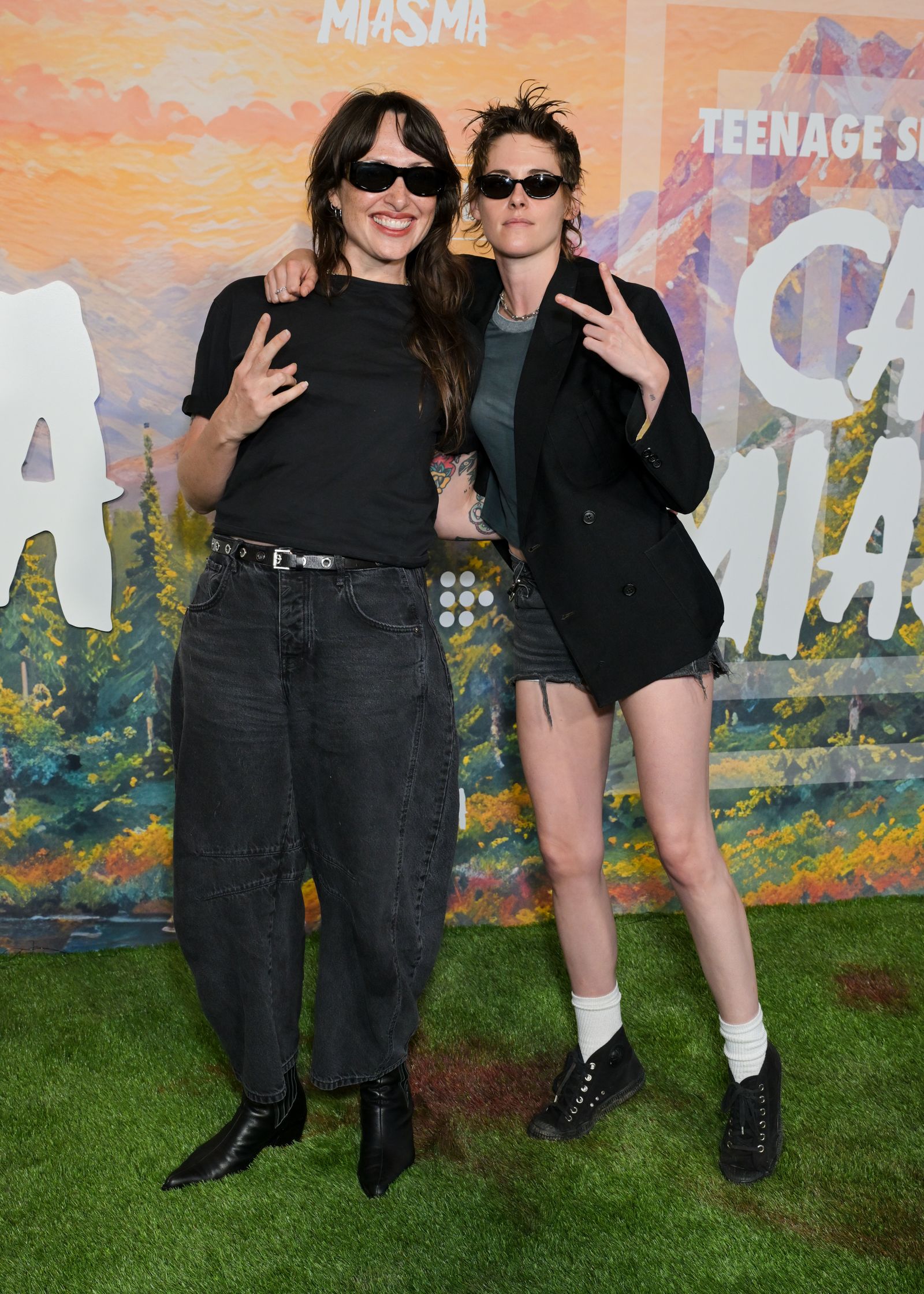 Maggie Mclean and Kristen Stewart at the Teenage Sex and Death at Camp Miasma Los Angeles Premiere held at DGA Theater...