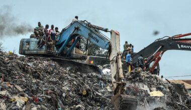 30 dead after Guinea landfill collapse from torrential rain landslide