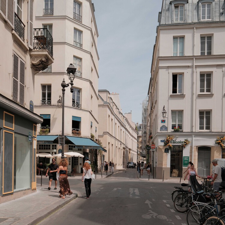 Rue Pavée, renovation project for a complex of historic buildings in Paris / MARS Architectes - Exterior Photography, Windows