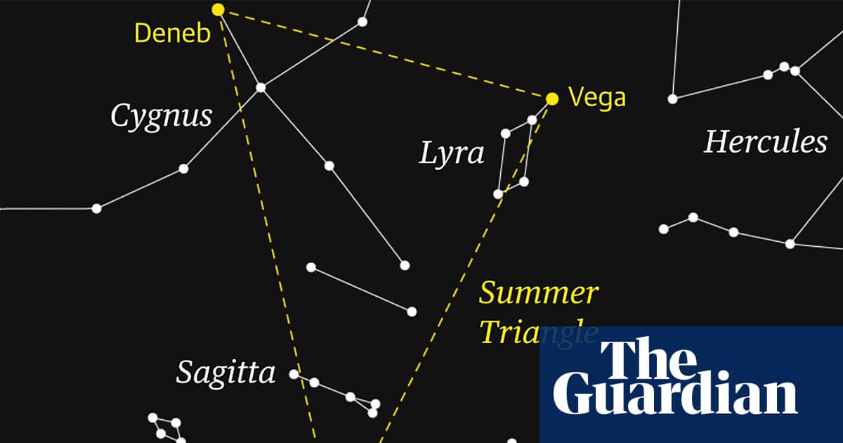 Starwatch: Sagitta’s arrow shape makes it easy to see against a dark sky | Astronomy