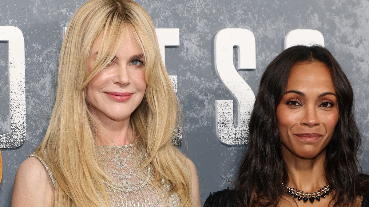 Nicole Kidman and Zoe Saldaña share sweet friendship at Lioness Season 3 premiere