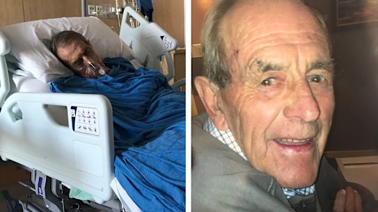 Allan Wells died after he was treated at hospitals in Dubbo and Cobar.