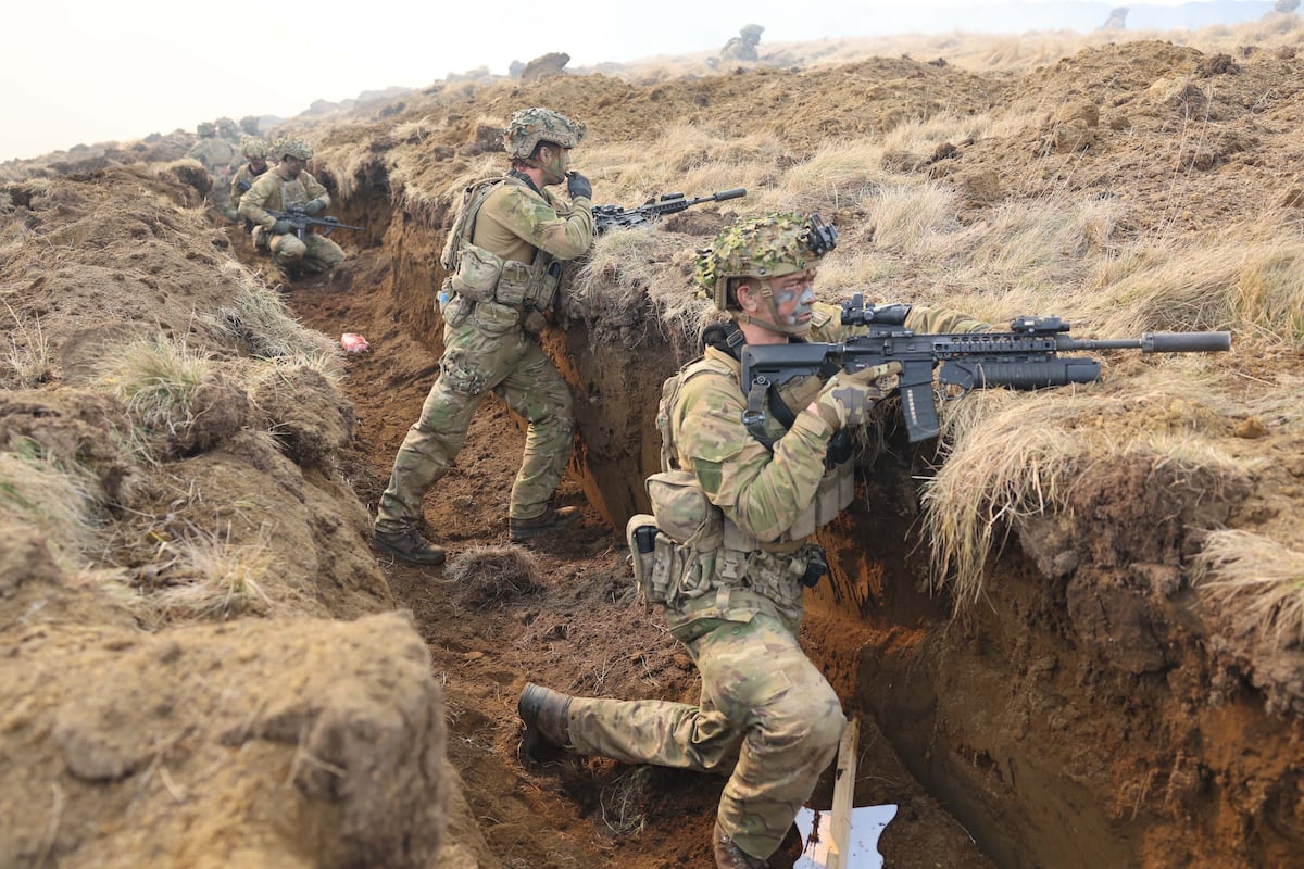 New Zealand ground forces drill to dock onto larger armies