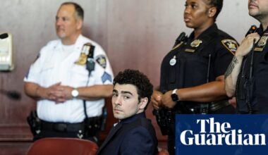 Luigi Mangione due to appear in New York court over healthcare CEO’s killing | Brian Thompson shooting