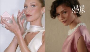 Bella Hadid joined by Zendaya at Prada Beauty