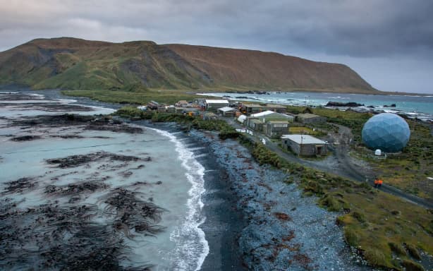 Australia's base on Macquarie Island
