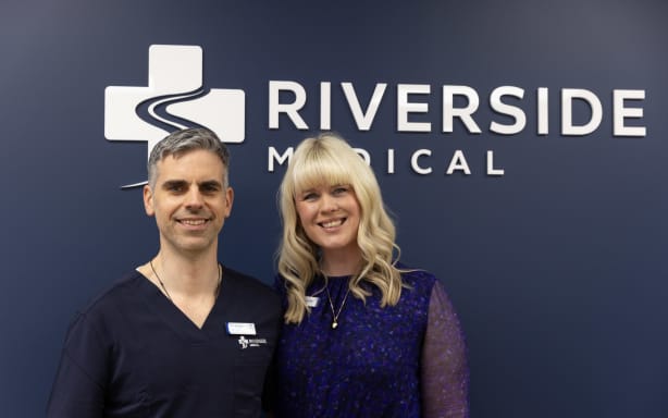 Dr Javier Stroud and Chantelle Stroud