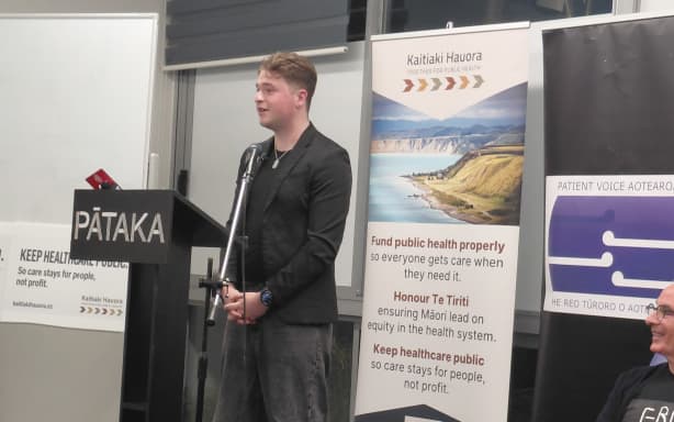 Youth mental health advocate Luca Zampese.