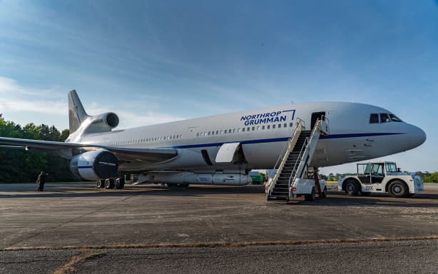 LINK launched on 3 July aboard a Northrop Grumman Pegasus XL rocket affixed to the bottom of the company’s Stargazer aircraft.