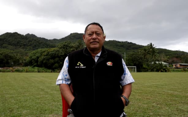 Leader of the Cook Islands United Party, Teariki Heather.