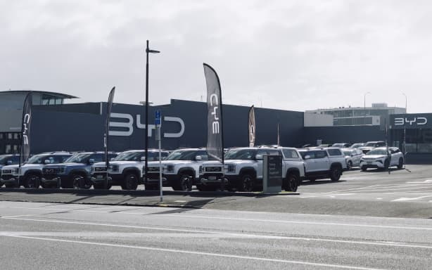 BYD dealership in Auckland Central, Newmarket