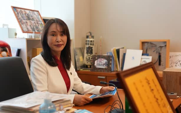 Mori Masako, a former justice minister, has called for reform. (ABC News: Natalie Whiting)